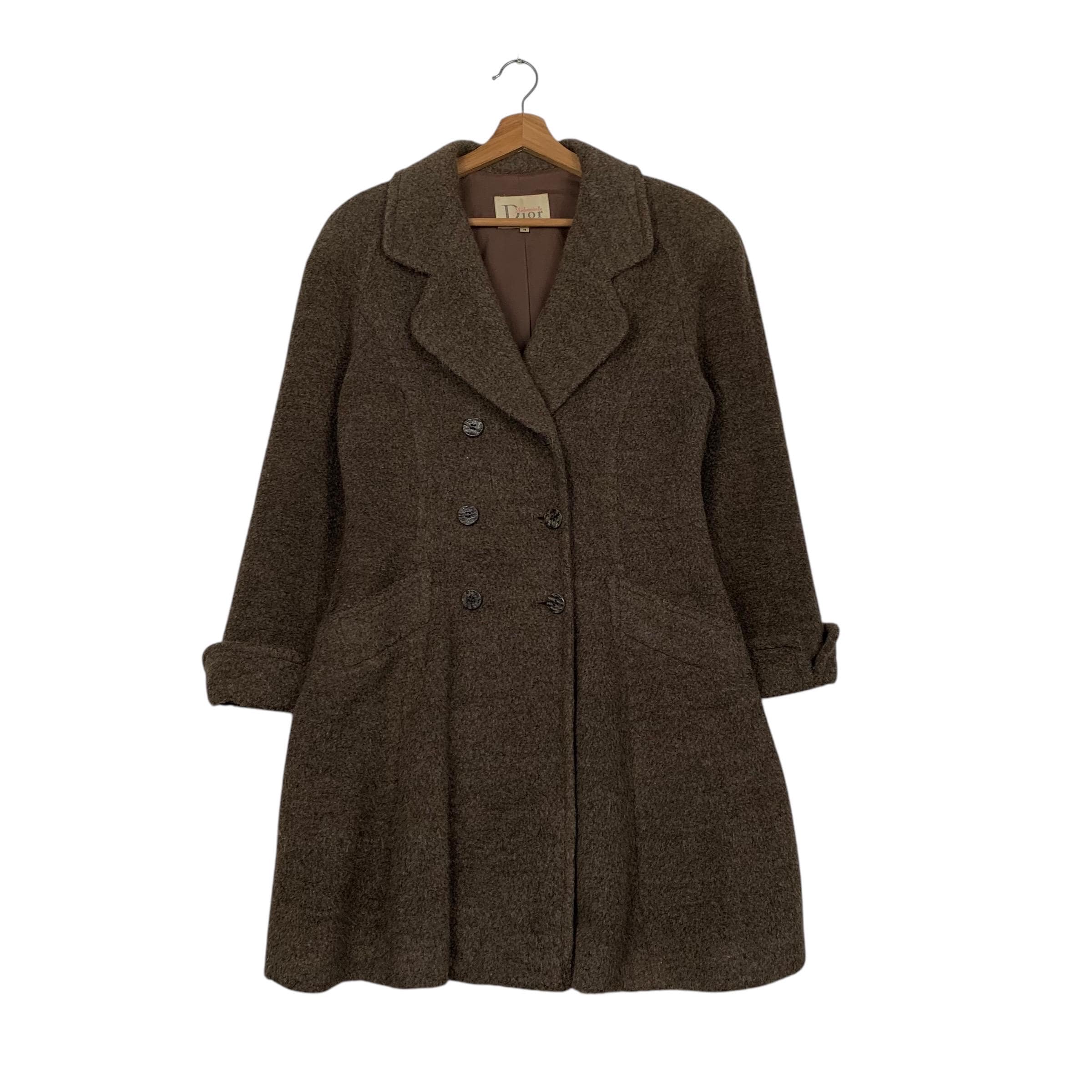 クリスチャンディオール　フェレ期　フランス製　オーバーサイズコート　ヴィンテージ Vintage dior coat - Etsy 日本