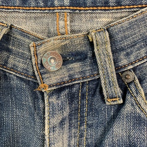 Vintage Levis 517 Distressed Jeans - Etsy