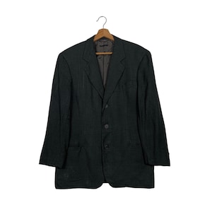 Vintage Giorgio Armani Silk Casual Blazer Jacket