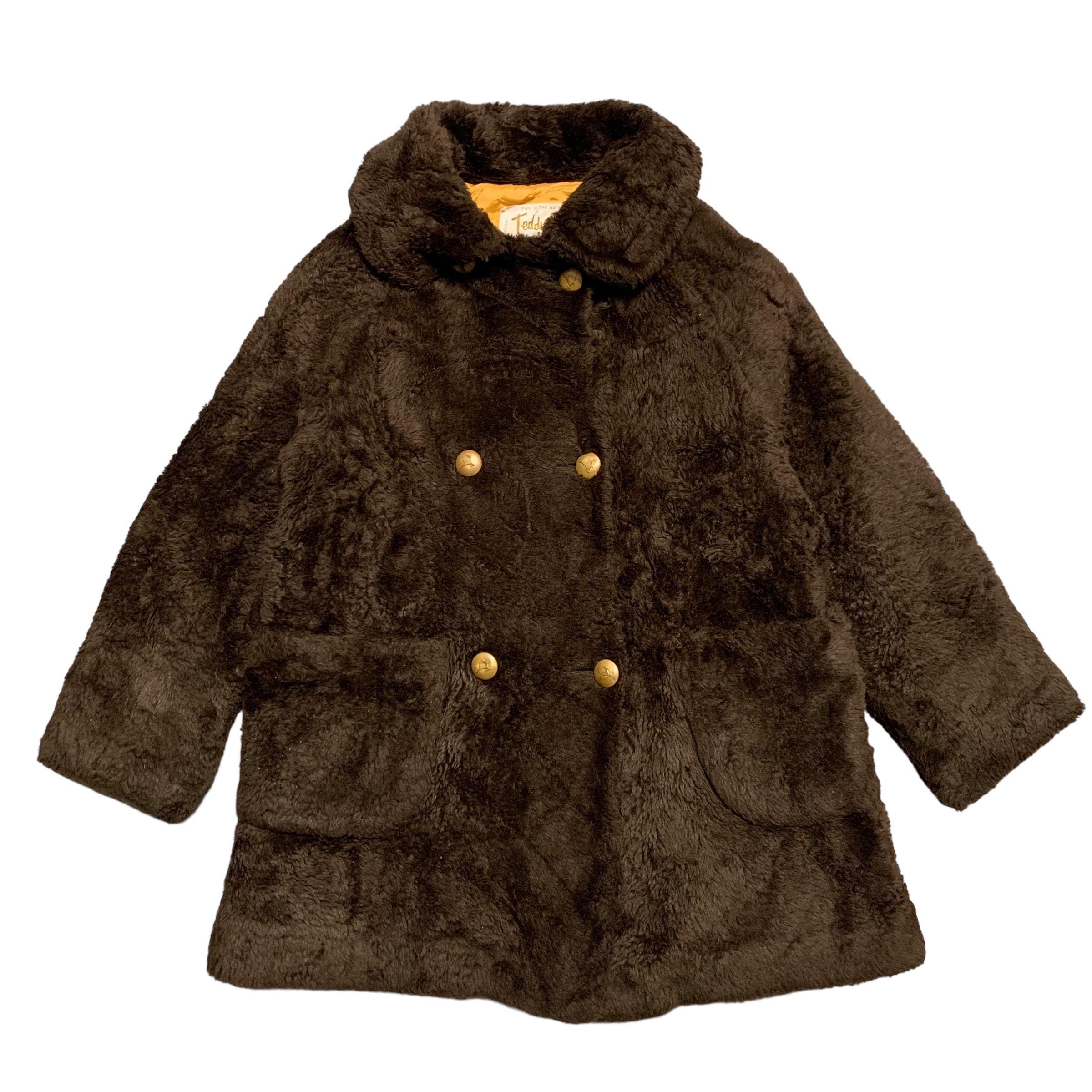 【 VINTAGE 】 Teddy Jacket Vintage Golden Brown Faux Fur Teddy Bear Jacket, Coat (B112) - Etsy