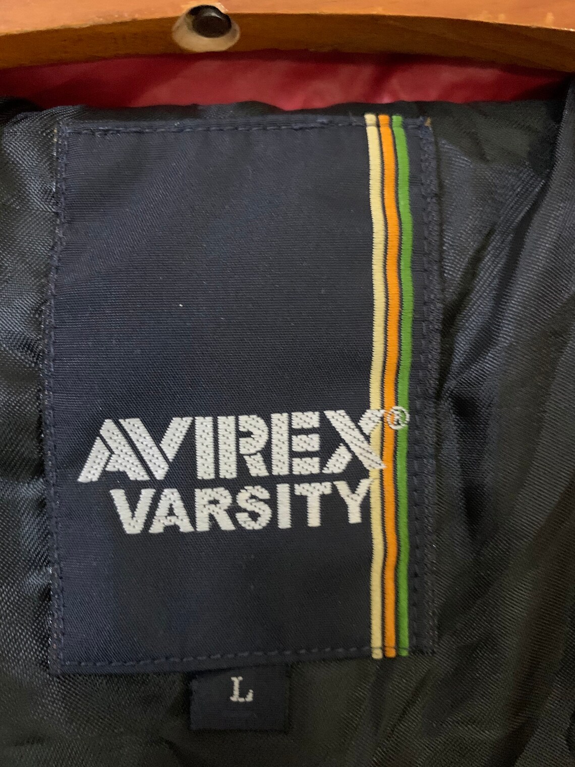 Avirex Varsity Jacket - Etsy