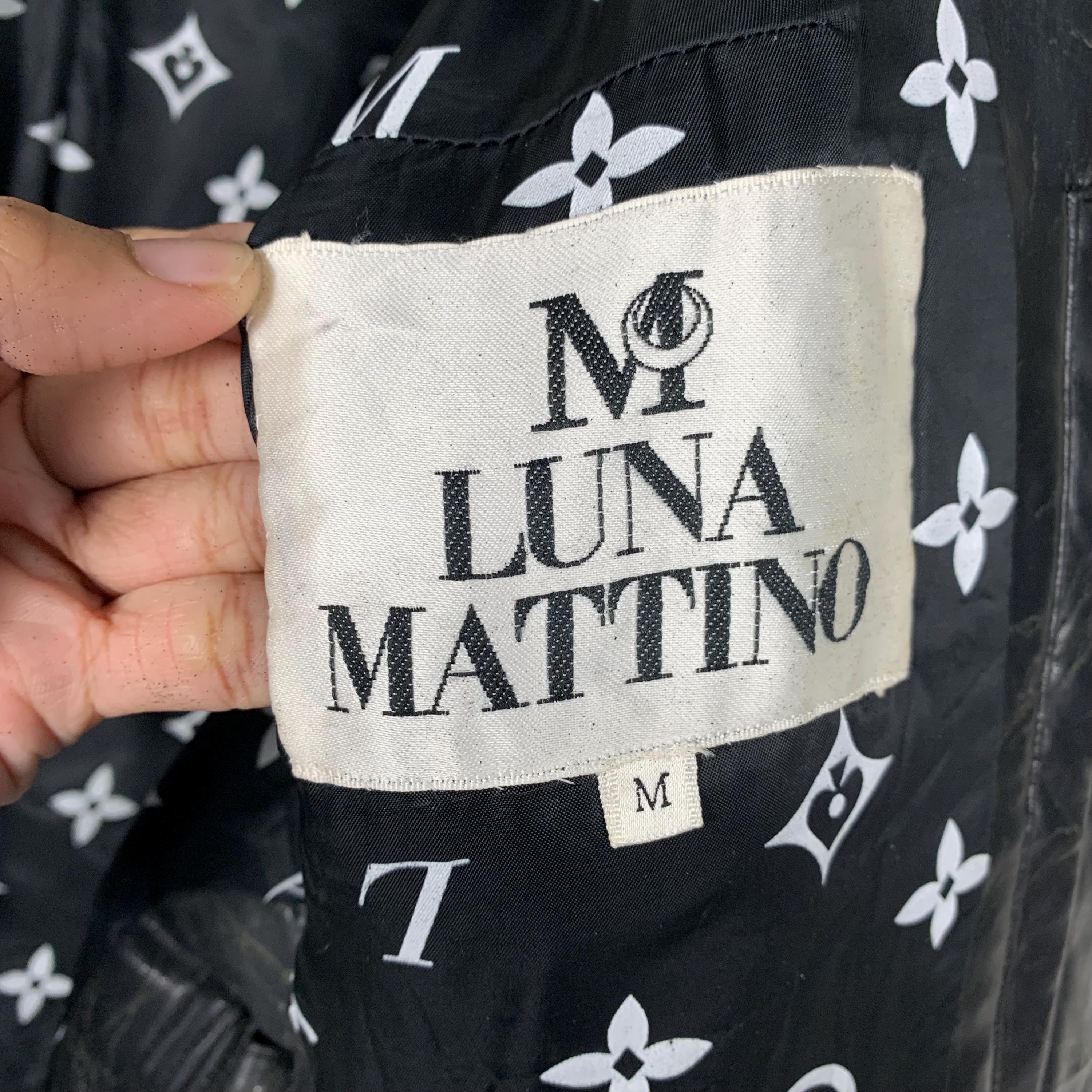90s luna mattino zip short leatherjacket 【公式通販】