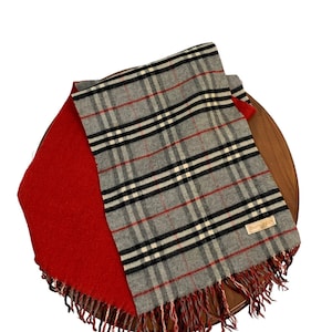 Vintage Burberrys Nova Check Scarf
