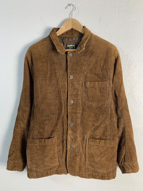 ジャケット・アウター OLD Chaps corduroy coveralls Service Works Men's Corduroy Coverall Jacket in Forest