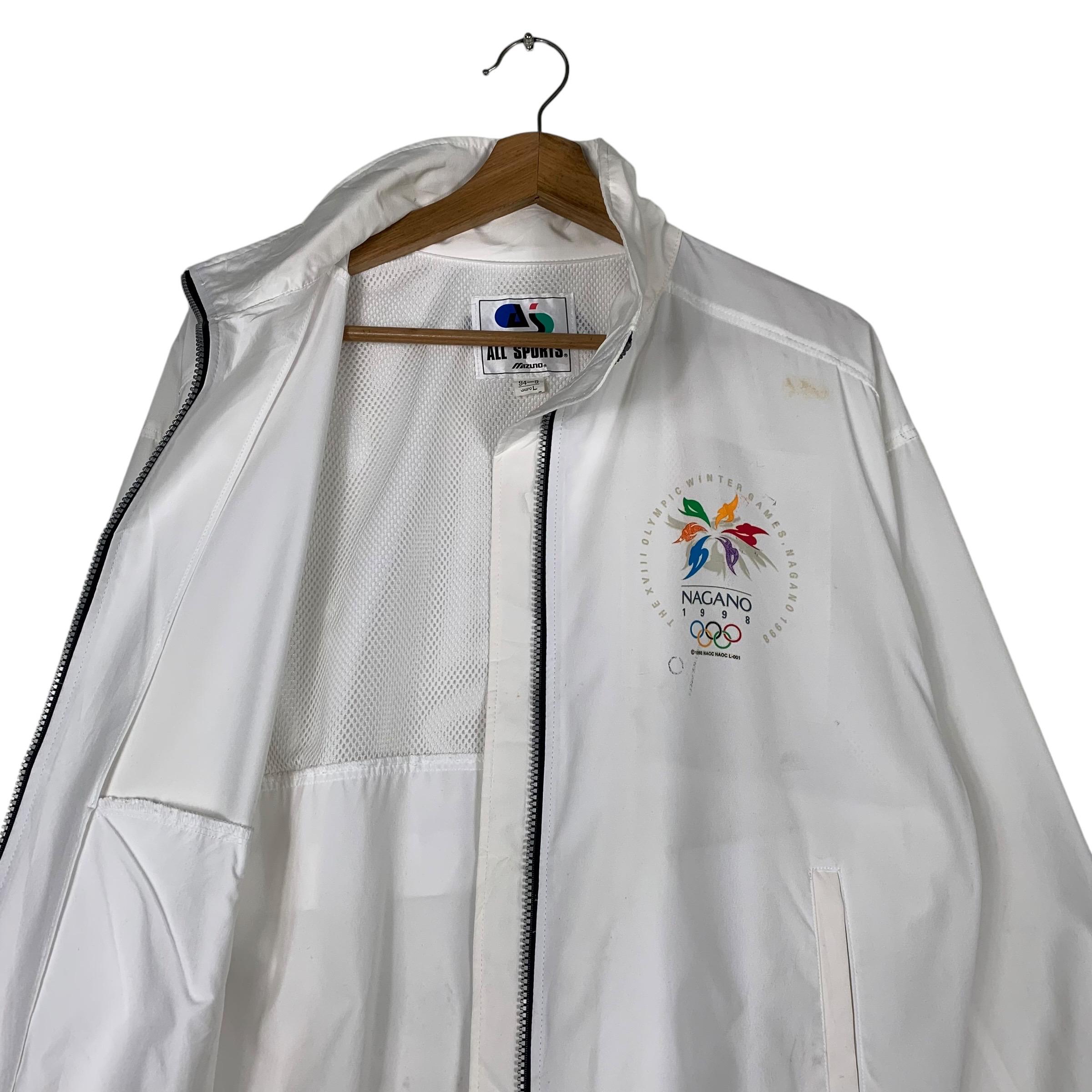 Vintage Mizuno Winter Olympic Nagano 1998 Light Jacket - Etsy