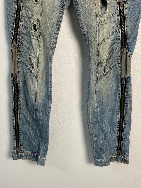 PPFM Punk Style Denim Jeans - Etsy PPFM Punk Style Denim Jeans - Etsy