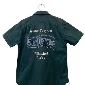 Ben Davis Embroidery Spellout Shirt