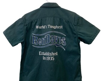 Ben Davis Embroidery Spellout Shirt
