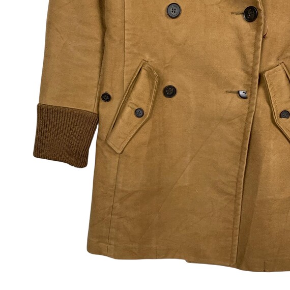 Blanc Basque Double Breasted Coat - image 3