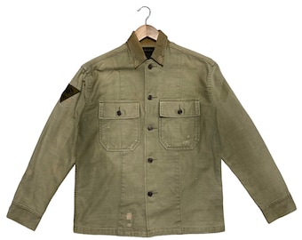 Denim & Supply Ralph Lauren Military Distressed Jacket