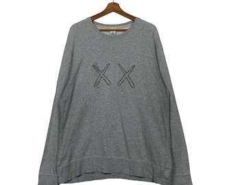 Sweat-shirt ras du cou Uniqlo Kaws Sesame Street