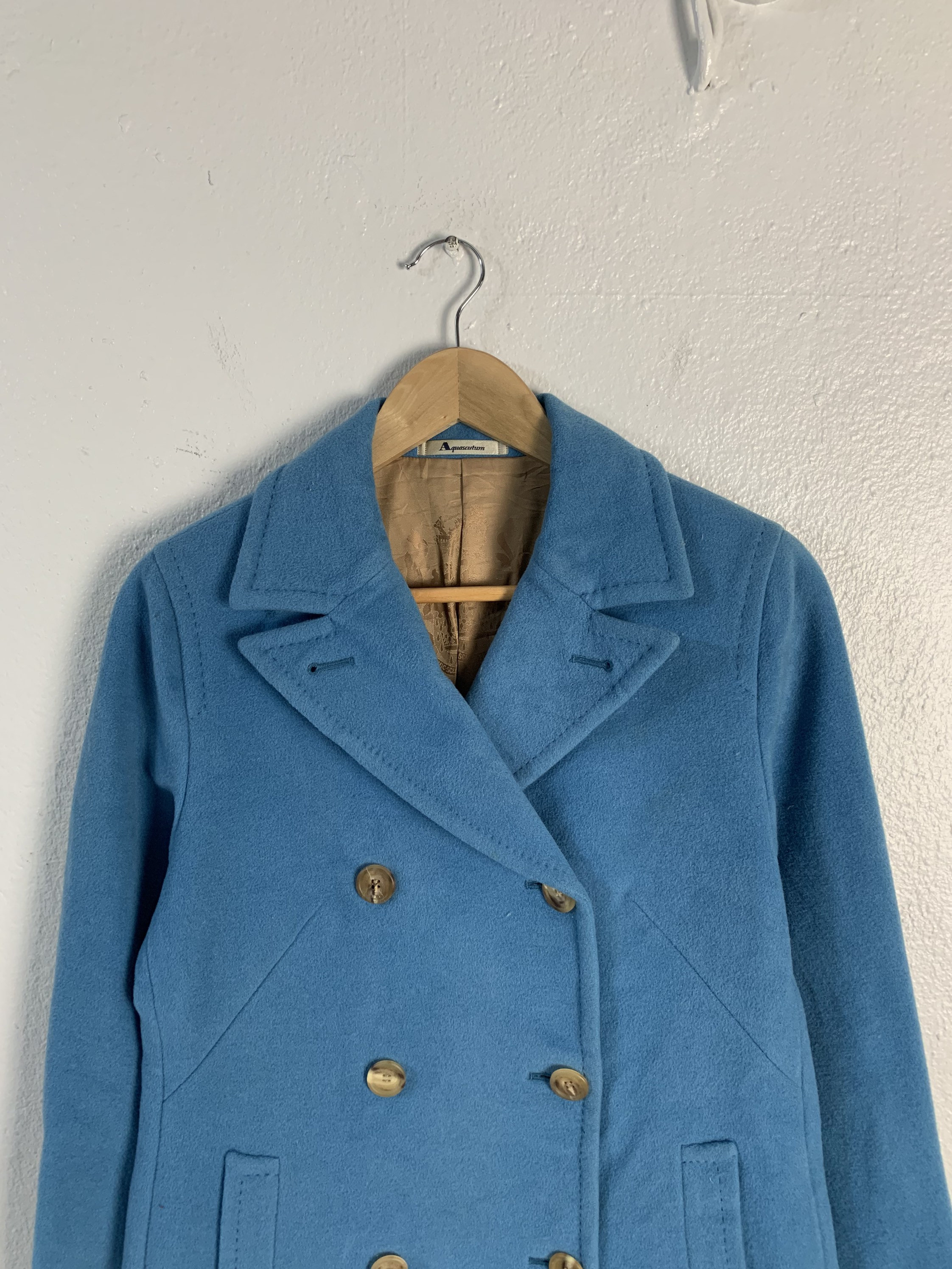 アクアスキュータム ダブルブレストジャケット - Etsy 日本