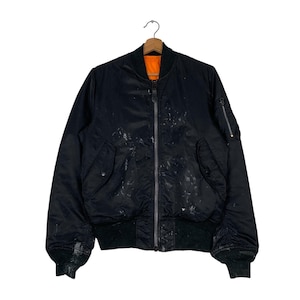 Alpha Industries Paint Splatter Bomber Jacket