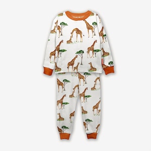 GrowGrows Bamboo & Organic Pyjamas Gentle Giraffes