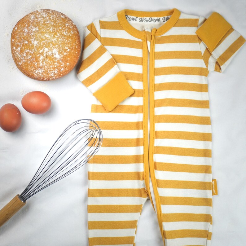 zipped baby grows