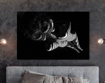 Nude Woman Shadow - Etsy