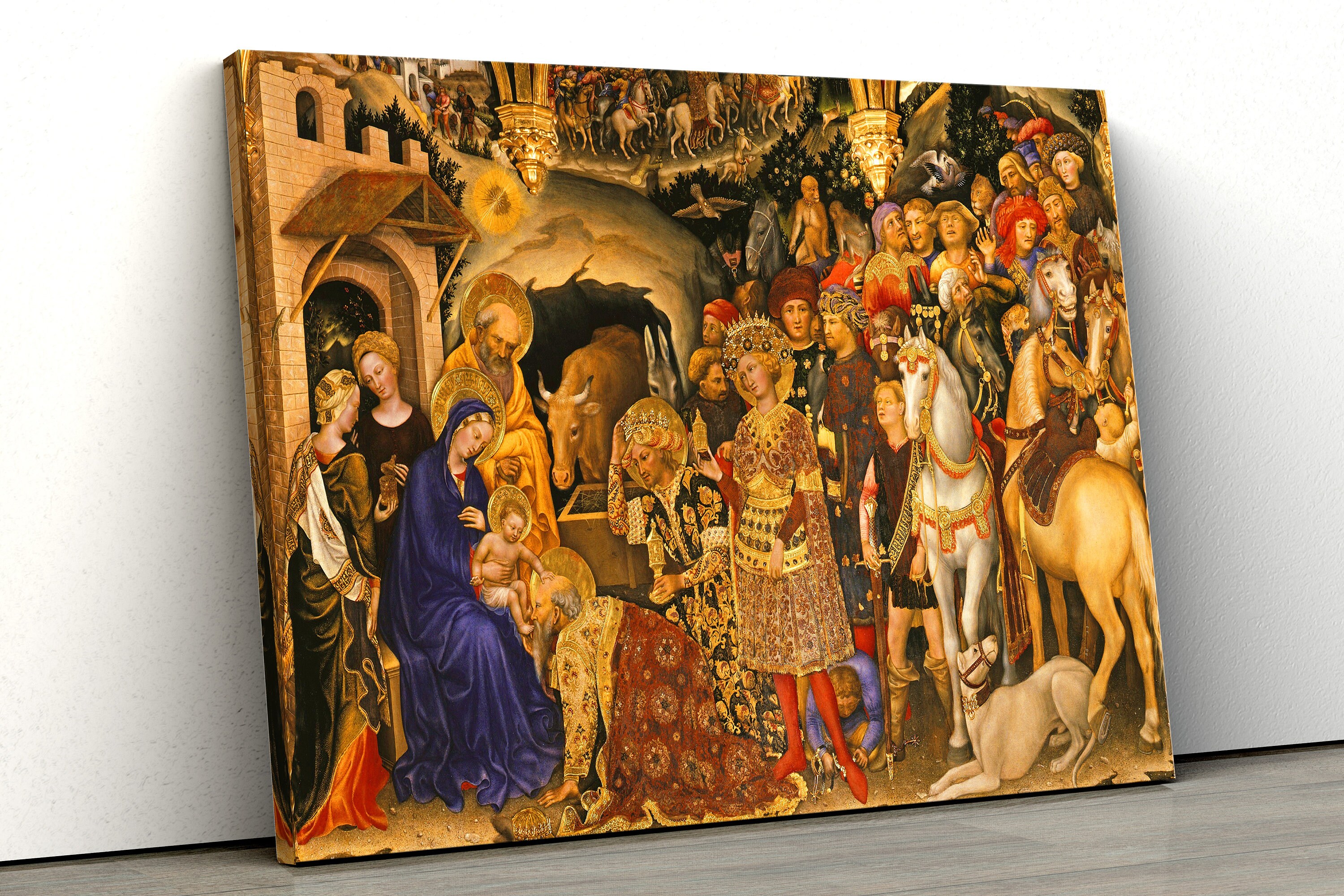 Adoration Of The Magi Leonardo Da Vinci