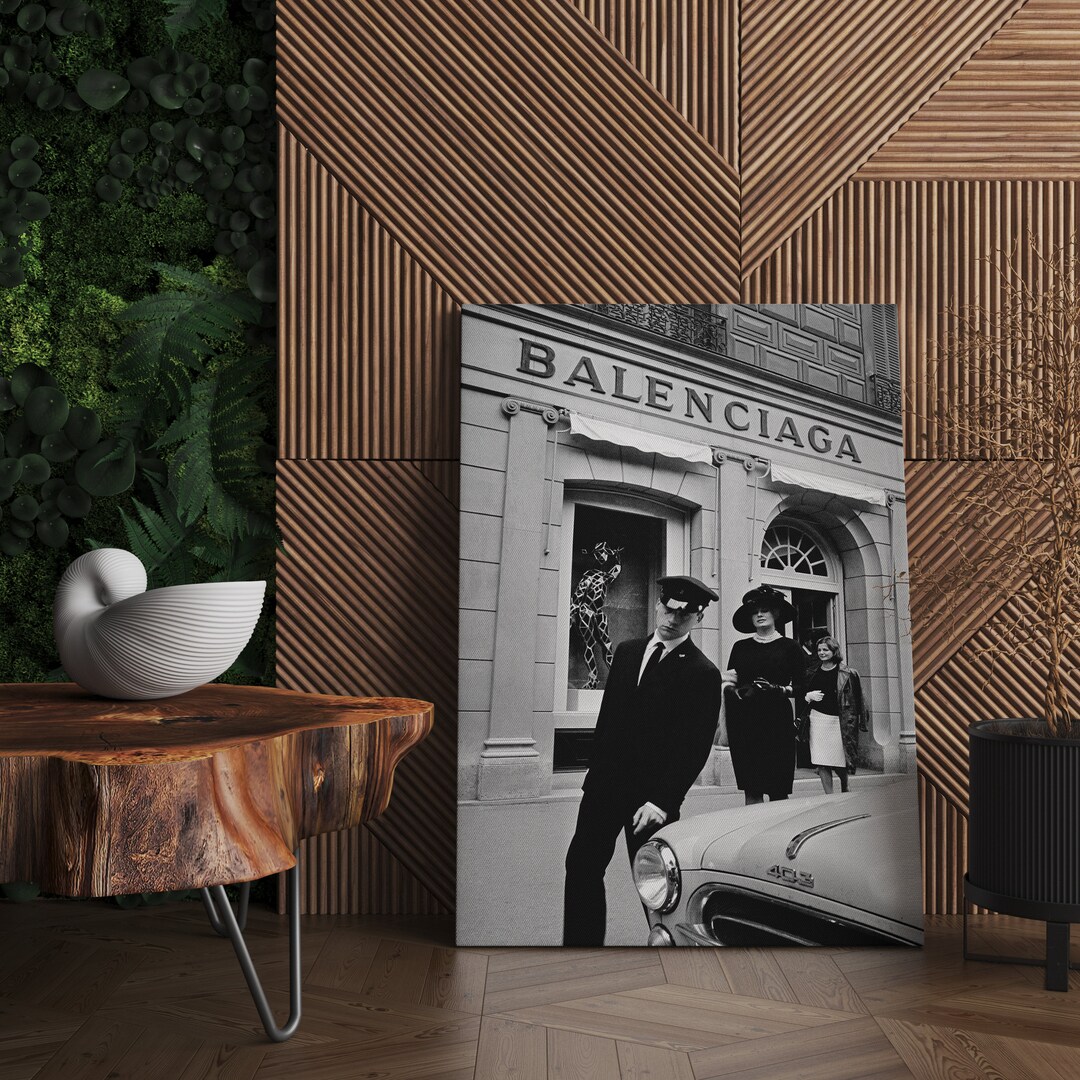 Black and White Fashion Wall Art Posterluxury Wall Home Etsy