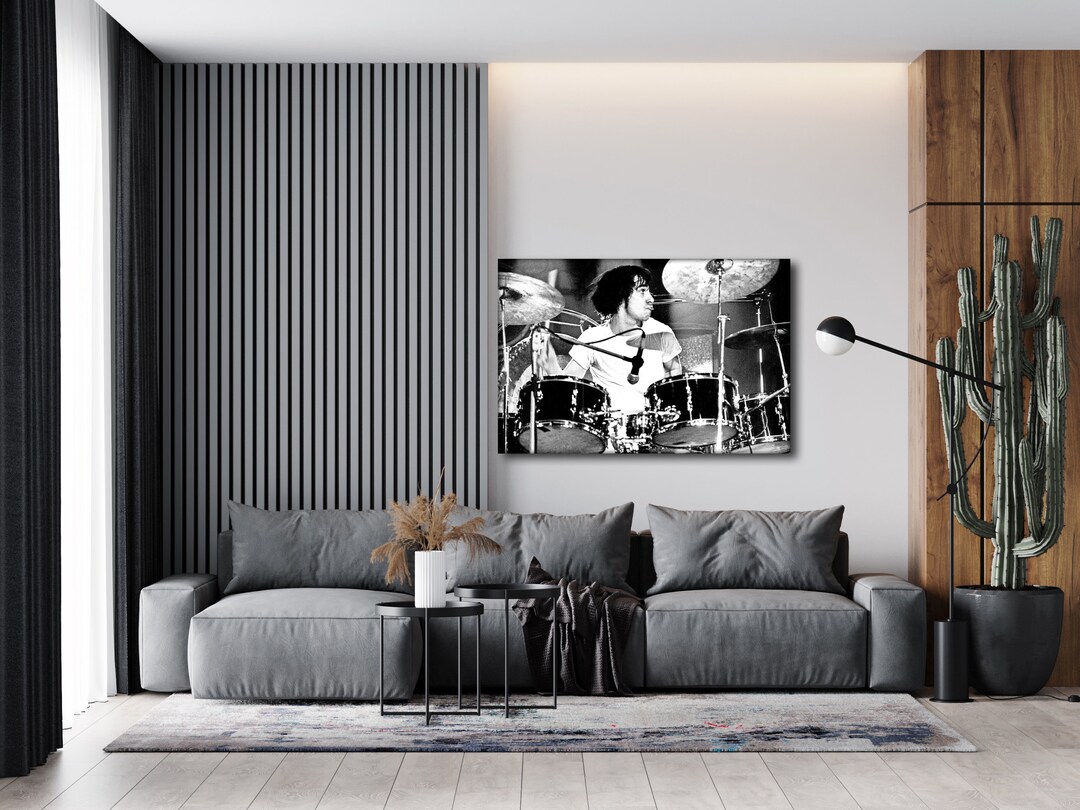 Keith Moon musical Art Canvas/printed Picture Wall Art - Etsy