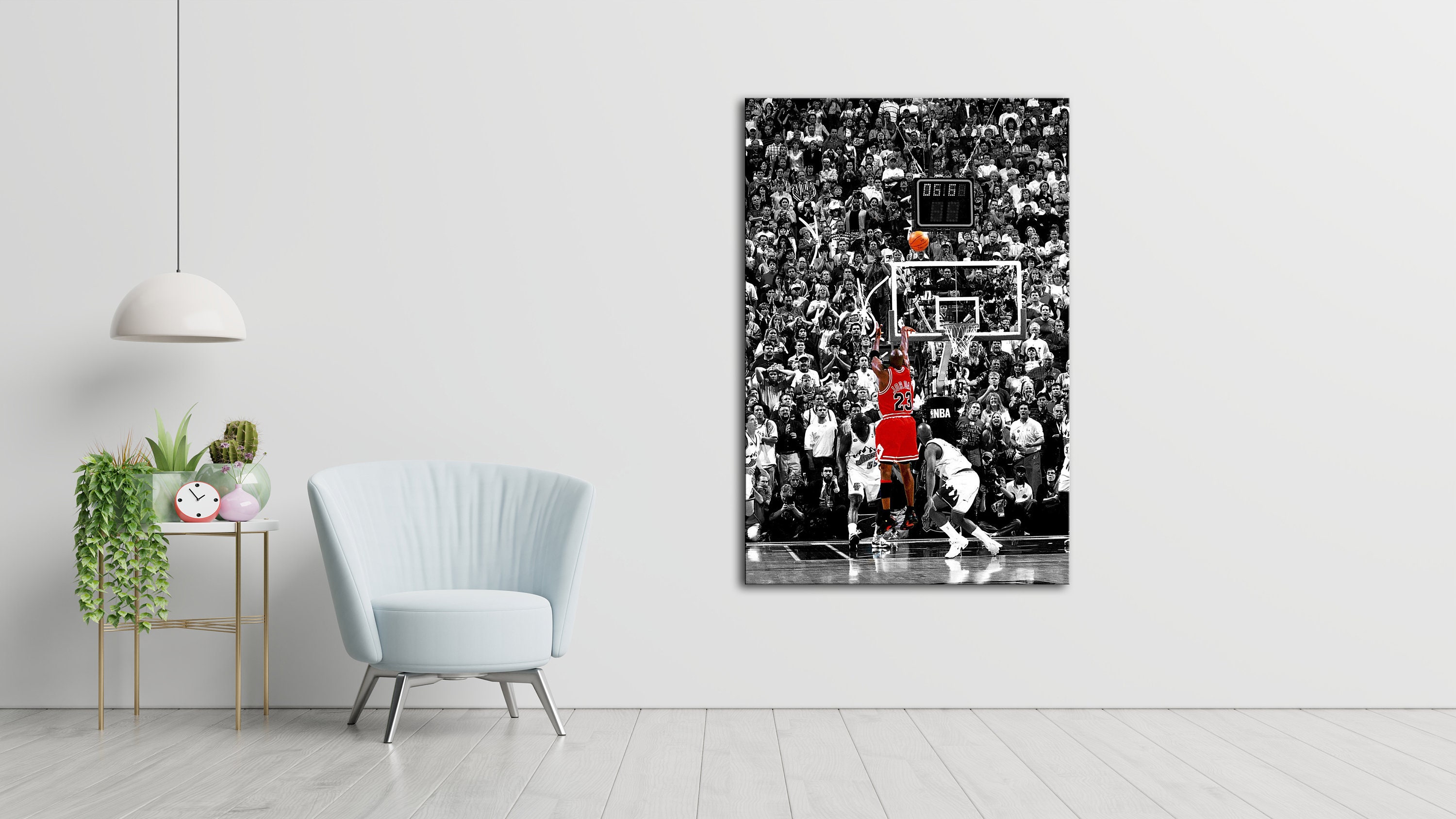 Michael Jordan Last Shot Poster