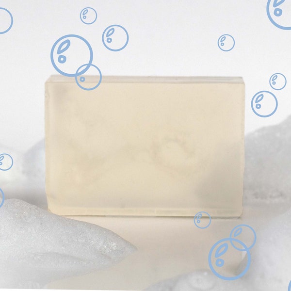 Super Bubble Bar Soap | Cotton Candy Scented Soap | Soap for Kids | Bubble Bath in a Bar Soap | Vegan Bath & Body Product