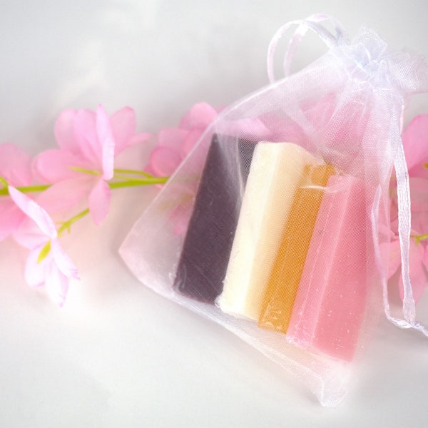 Sweet Desserts Sampler Soap Set | Try Multiple Bar Soaps | Travel Size Soap Bars
