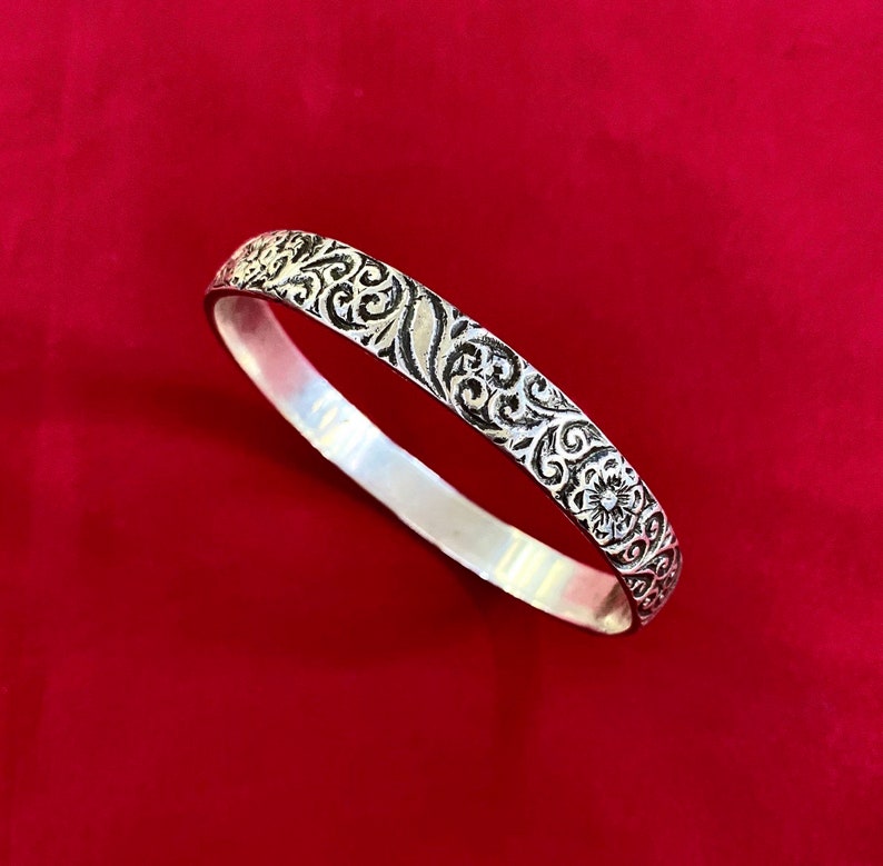 Berber Jewish ethnic bracelets hand-carved by a Jewish craftsman in southern Morocco