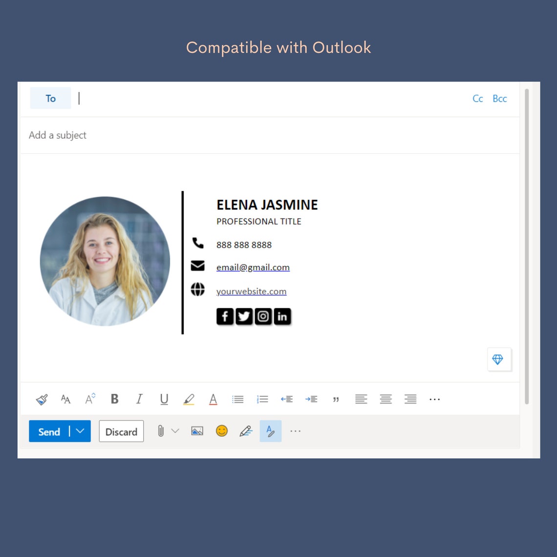 Google Docs Email Signature Template Google Docs Email Signature Template