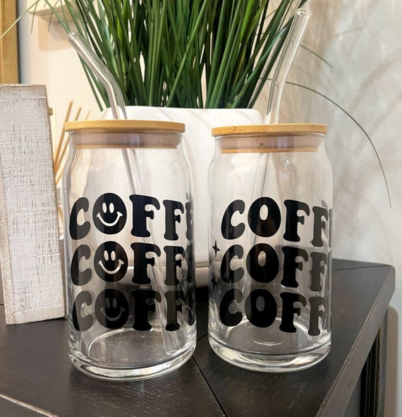 Personalized Beer Can Glass or Iced Coffee