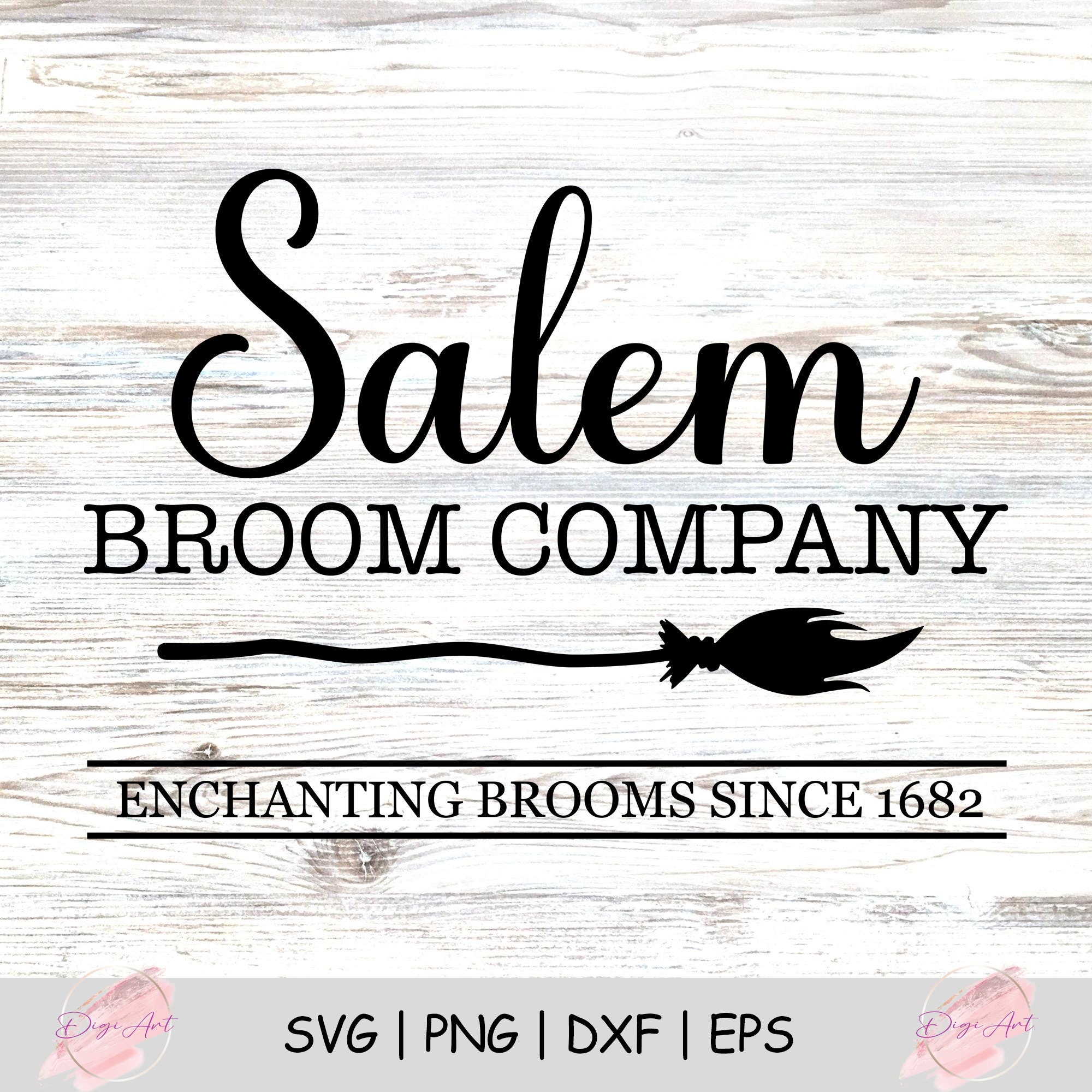 Salem Broom Company SVG Halloween SVG Salem SVG - Etsy