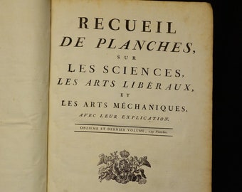 Denis Diderot Encyclopédie Le Onzième Livre