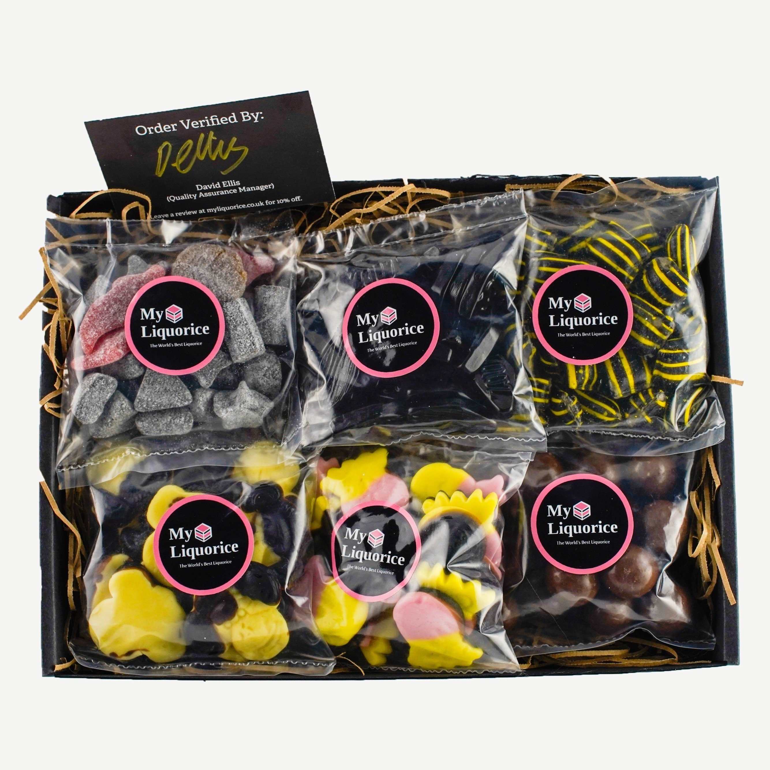 Assorted Liquorice Variety Gift Box W 6 Types of Liquorice Etsy