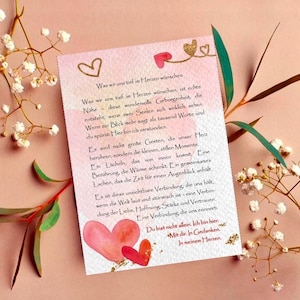Tarjeta Carta de Amor Nº8, A6, cartón de diseño 300g, postal emotiva para tus seres queridos, mensaje romántico, te amo