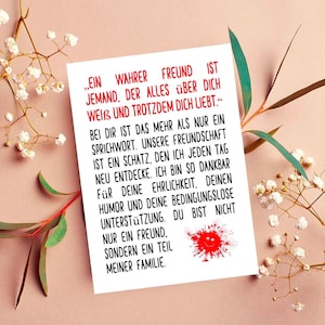 Carte lettre d'amour n°6, carte de vœux A6, carton design 300g, paroles de carte postale amusantes, message romantique, carte postale Je t'aime
