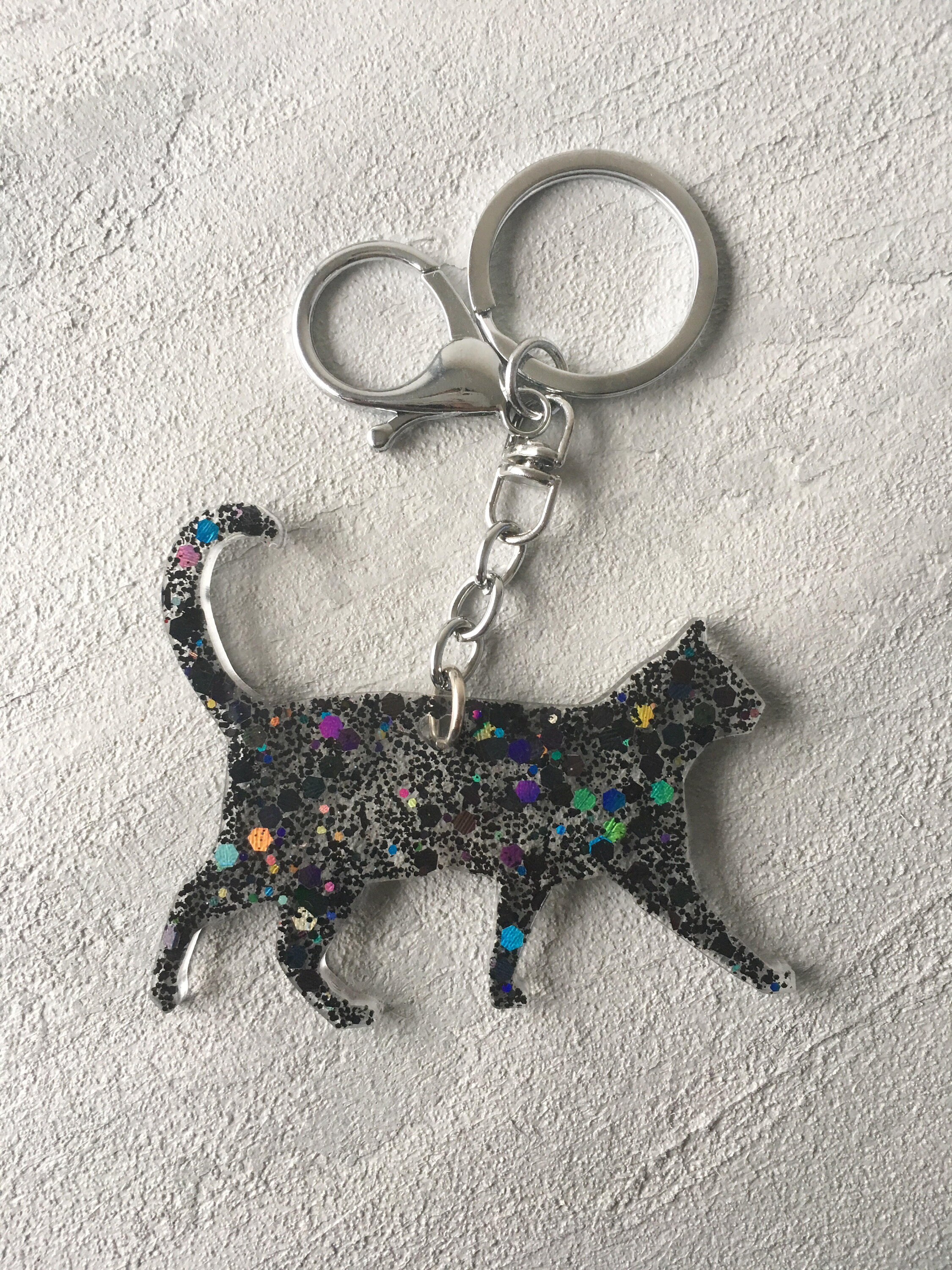Handmade Resin Animal Figured Keychain animal lovers Etsy