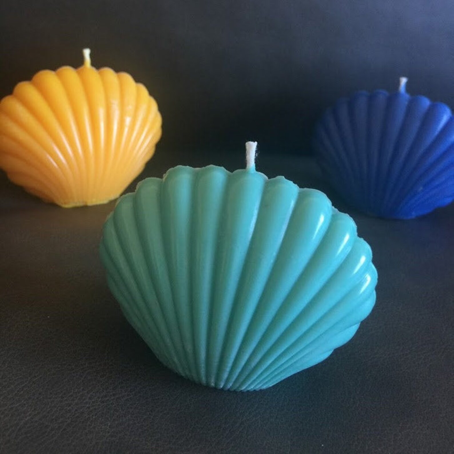 Shell Candle/ Wish candles/ Modern style / Seashell Candle/ Etsy