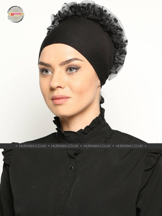Hijab Volumiser Hat Bonnet Cap 