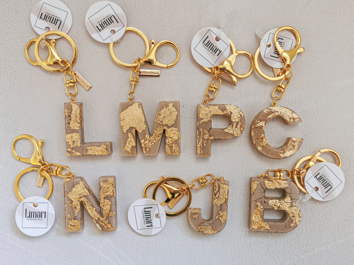 Handmade Personalized Epoxy Resin Keychain Resin Your Etsy