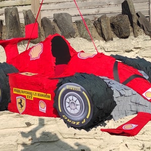 Racer Pinata | Piniata Bolid | Race car | F1 Car | F1 Pinata | Birthday Party | Decoration | Gift for boy
