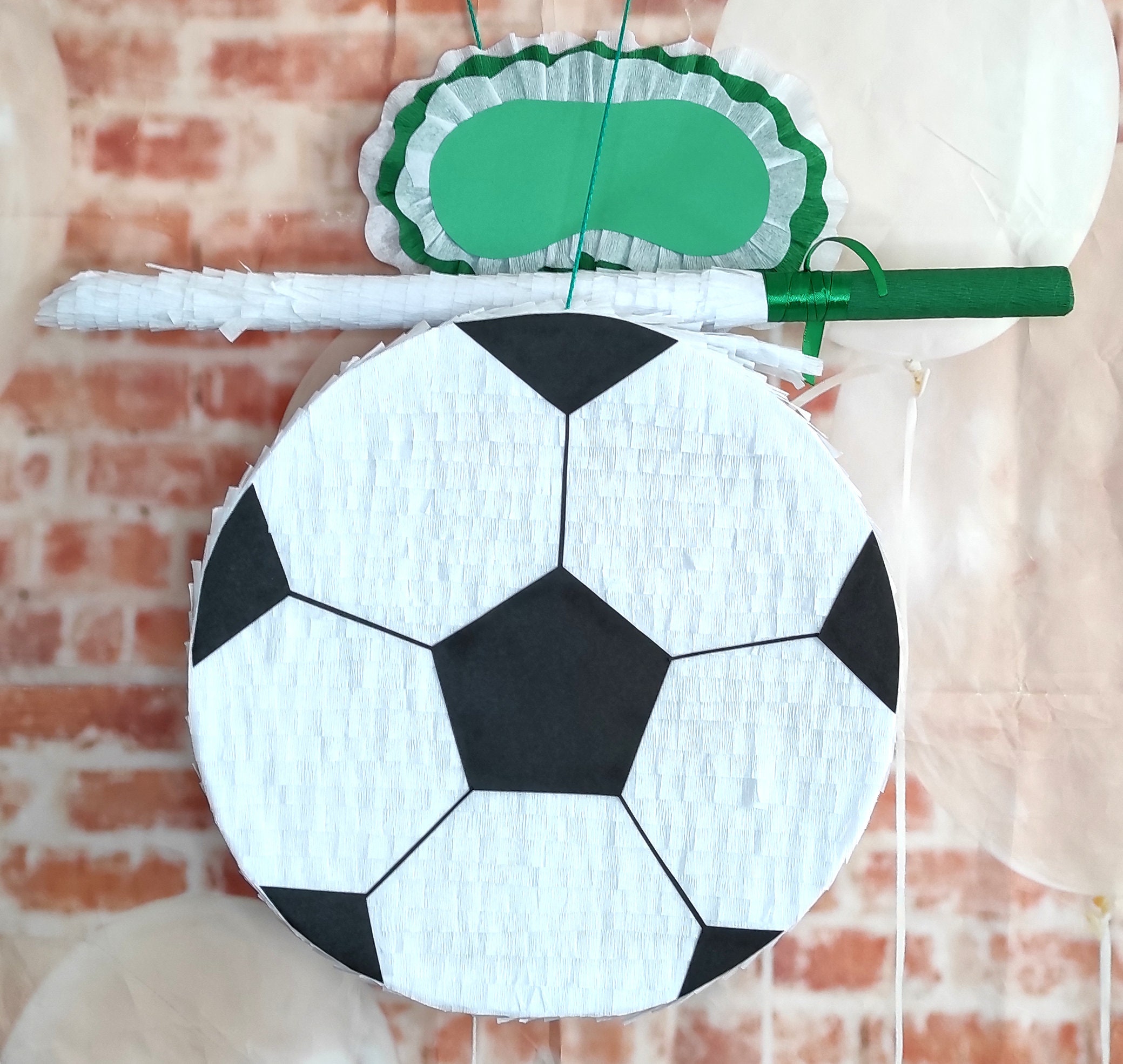 Soccer Trofeo Pinata for Boy, Football Game Party, Sports Birthday