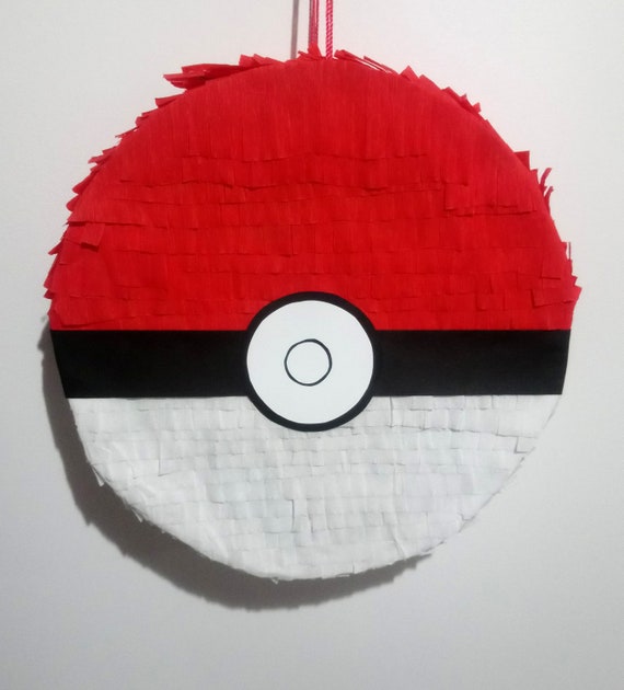Piñata de Pokémon ( Pokebola de - Piñatas y más Nadia