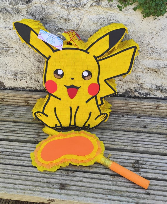 Pikachu Pinata Pokemon Isnpired Pokemon Piñata Pokemon Birthday Piniata for  Birthday Party Gift for Boy Gift for Girl 