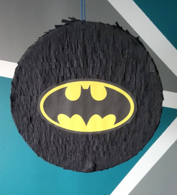 Batman Pinata Piniata Bat Heros Party Superheros Pinata fot