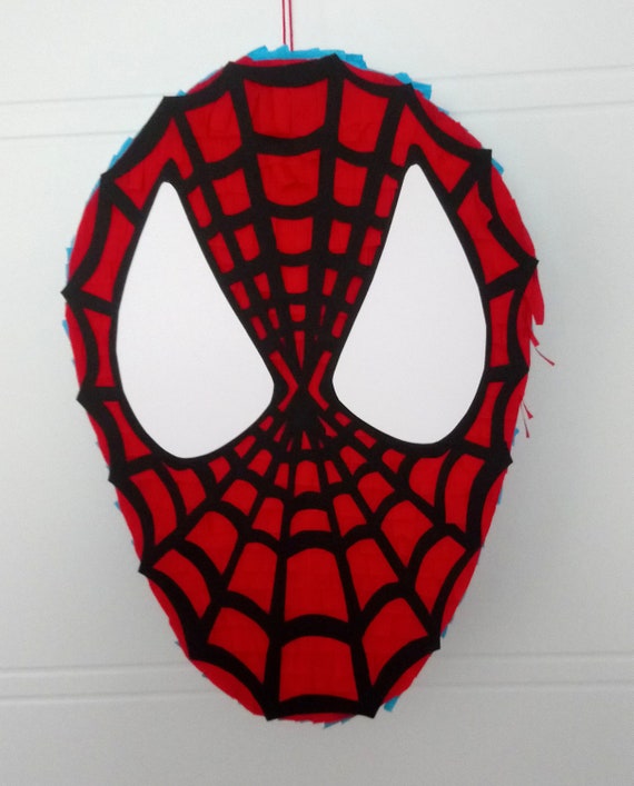 Pinata Spider-Man Ultime Unique Party - Avec Ficelle à Tirer - 43cm Pour Anniversaire Enfant