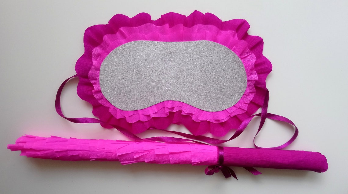 Pinata Stick Eye Mask Kit Wooden Stick to smash pinata Etsy Italia