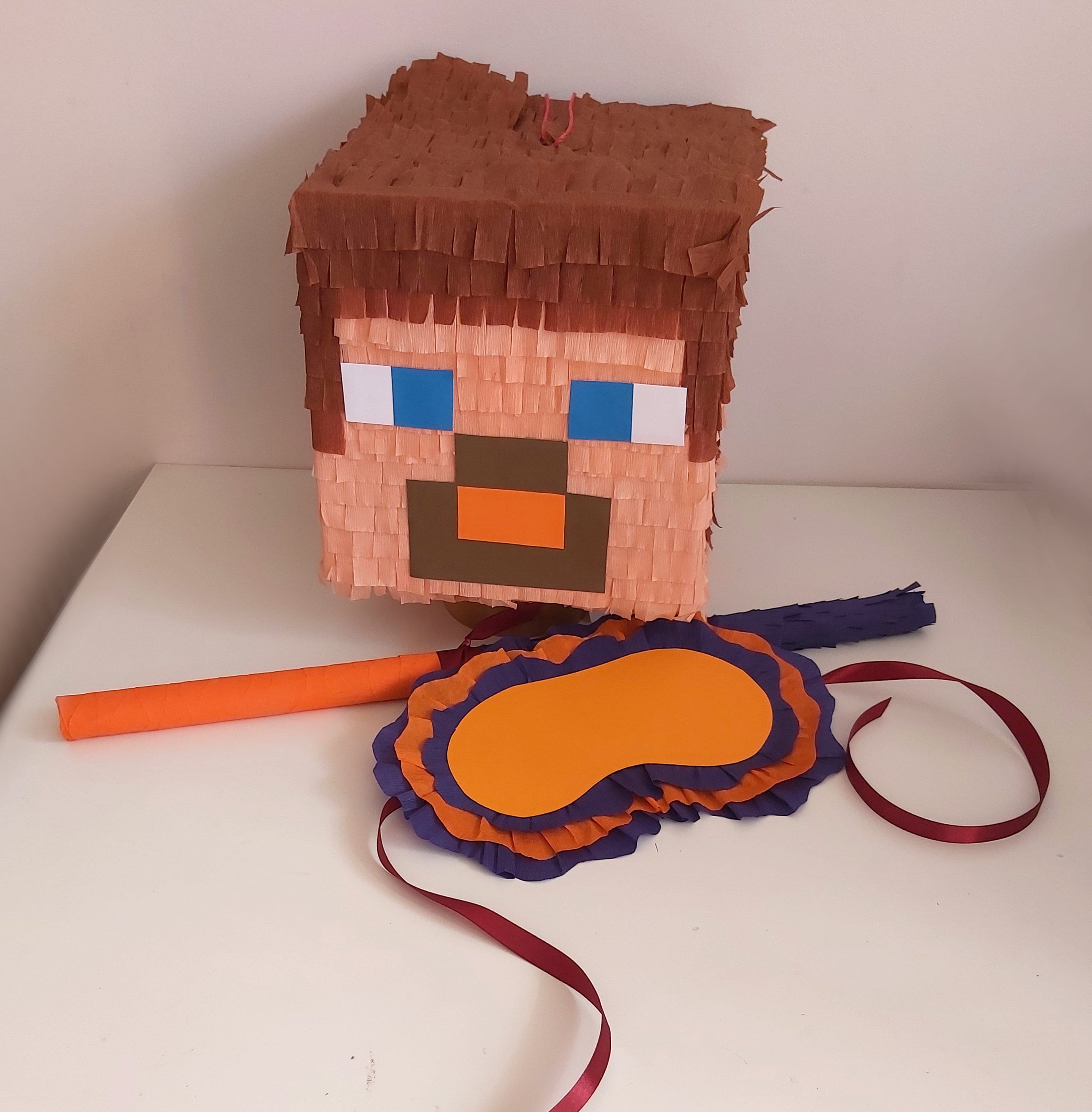 Steve Minecraft Pinata Minecraft Avatar Pinata Minecraft - Etsy UK