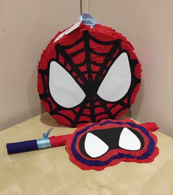 Spiderman 3D Pull String Pinata - 17 x 14 (1 Pc.) - Easy to Set-Up  Birthday Decorations & Party Supplies - Perfect Fun Party Game for  Birthdays