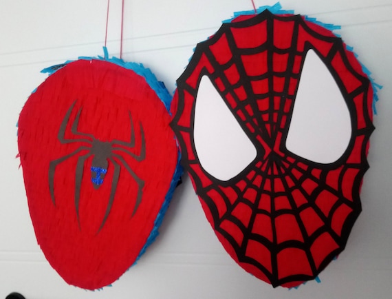 Piñata Spiderman  Piñatas de spiderman, Piñatas, Telaraña