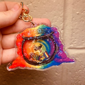 Gay Pride Cauldron Shaker Charms