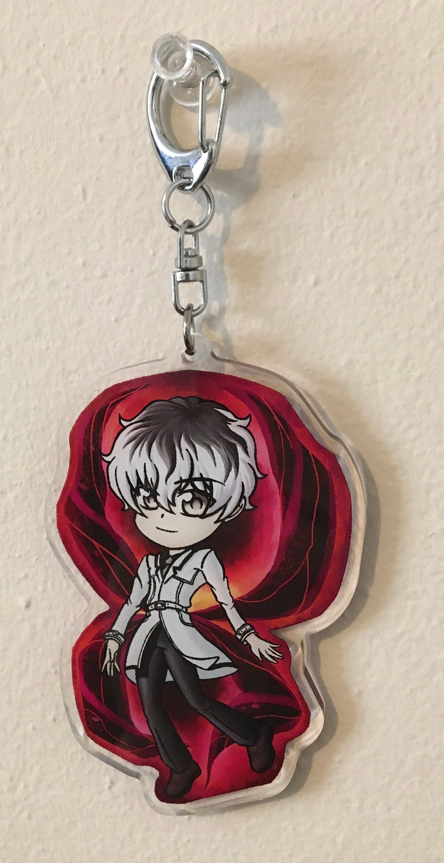 Tokyo Ghoul:re Acrylic Key Ring Quinques Cat Day (5)Saiko